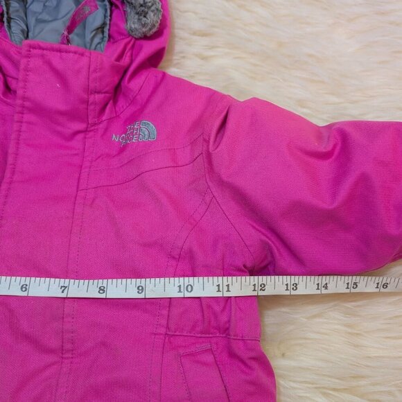 The North Face Pink Toddler Winter Jacket Size 2T - Picture 3 of 7